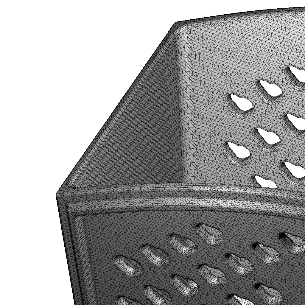 Premium Stationery Holder 3D print model_6