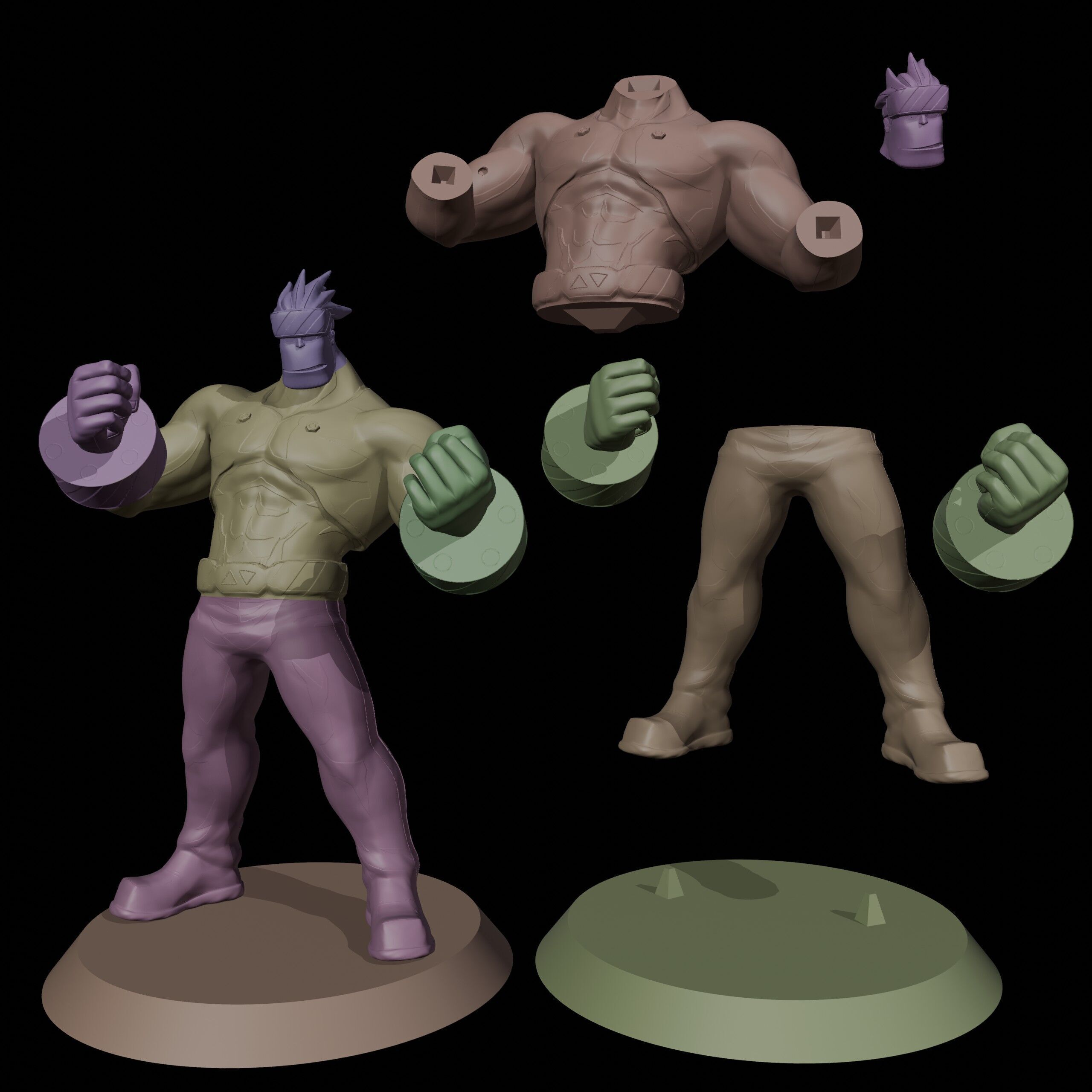 Death Arms 3D print model_12