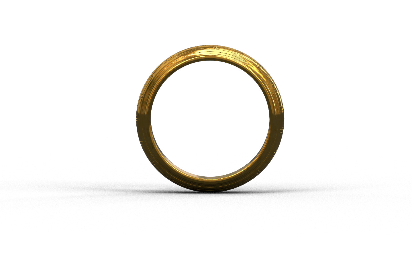 High-Quality 3D Ring Model Low-poly 3D model_1