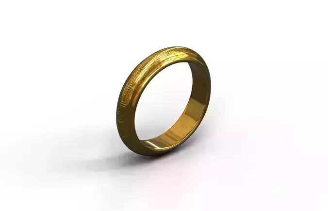 High-Quality 3D Ring Model