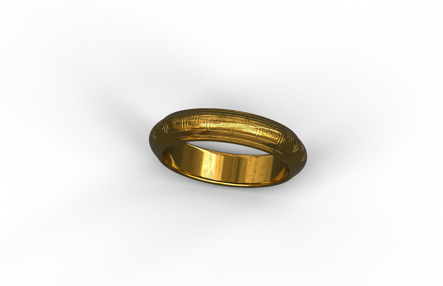 High-Quality 3D Ring Model Low-poly 3D model_4
