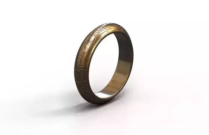 High-Quality 3D Ring Model