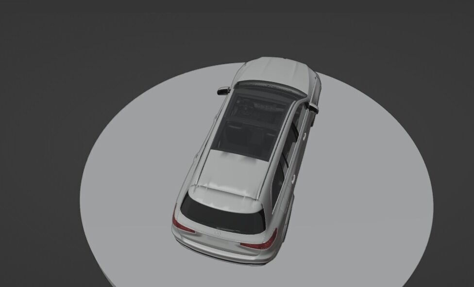 Mercedes-Benz GLS-Class Luxury SUV  HighQuality 3D Model Low-poly 3D model_3