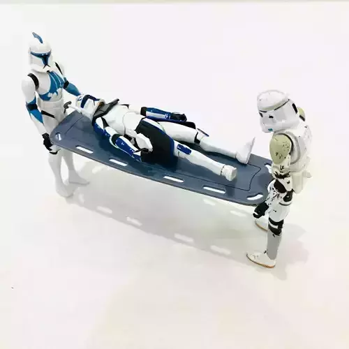 MEDICAL STRETCHER 3D print model