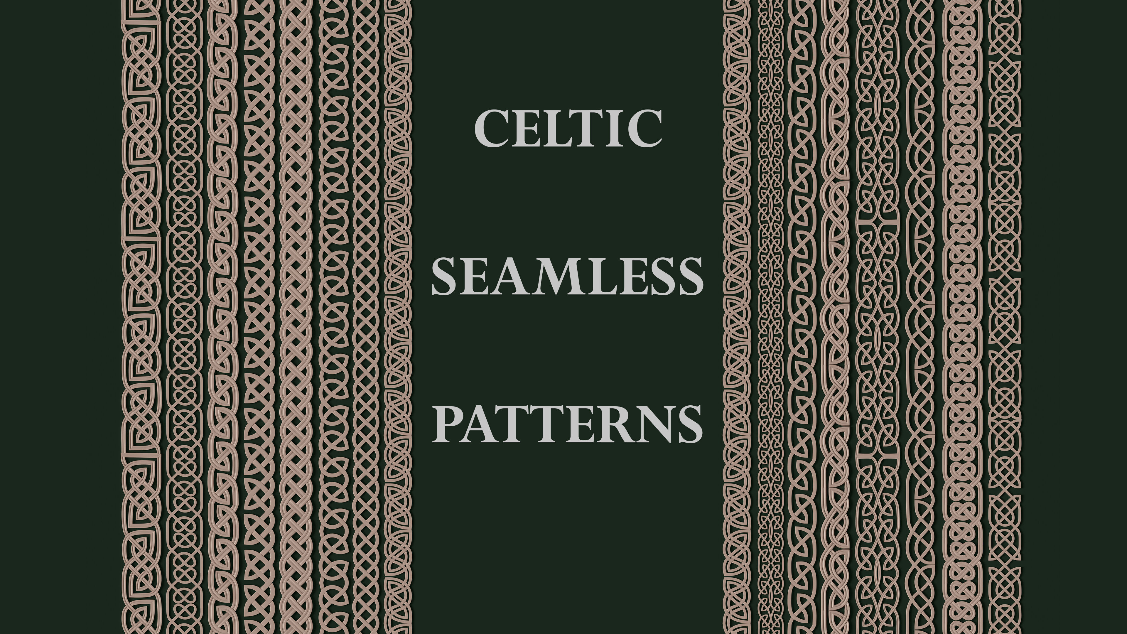 ARCHITECTURAL KITBASH CELTIC Low-poly 3D model_1