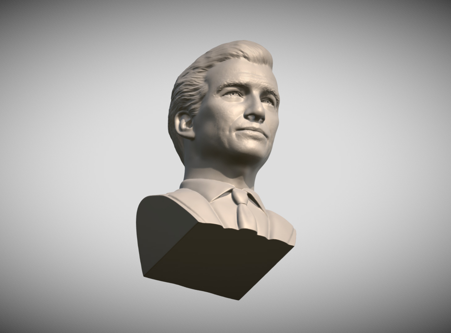 James Bond Pierce Brosnan bust 3D print model_15