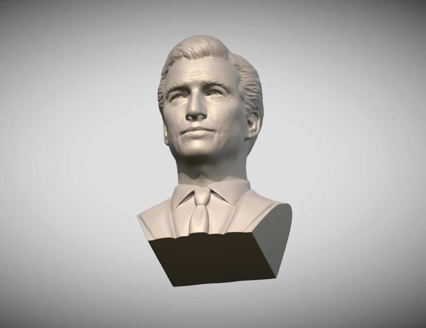 James Bond Pierce Brosnan bust 3D print model_16