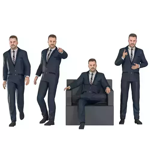 Business Man 04 poses
