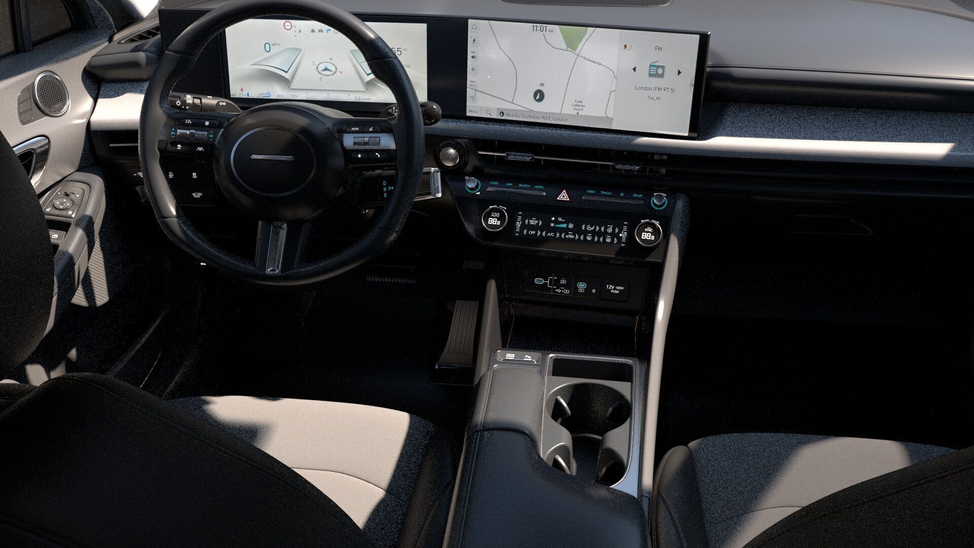 6 Highly detailed CAR Sedan Interior Bundle-unreal-vray-redshift 3D model_25