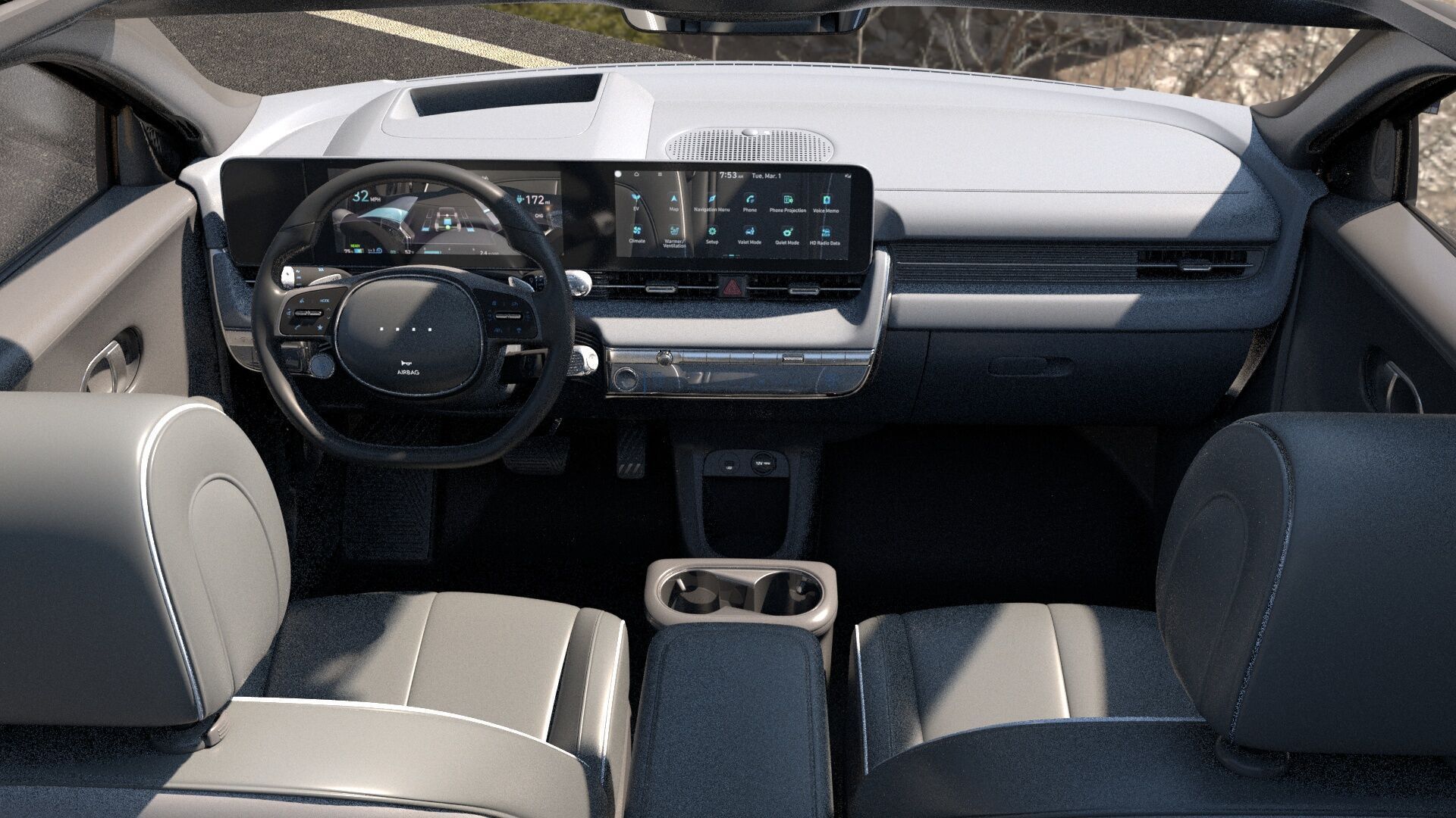 6 Highly detailed CAR Sedan Interior Bundle-unreal-vray-redshift 3D model_8