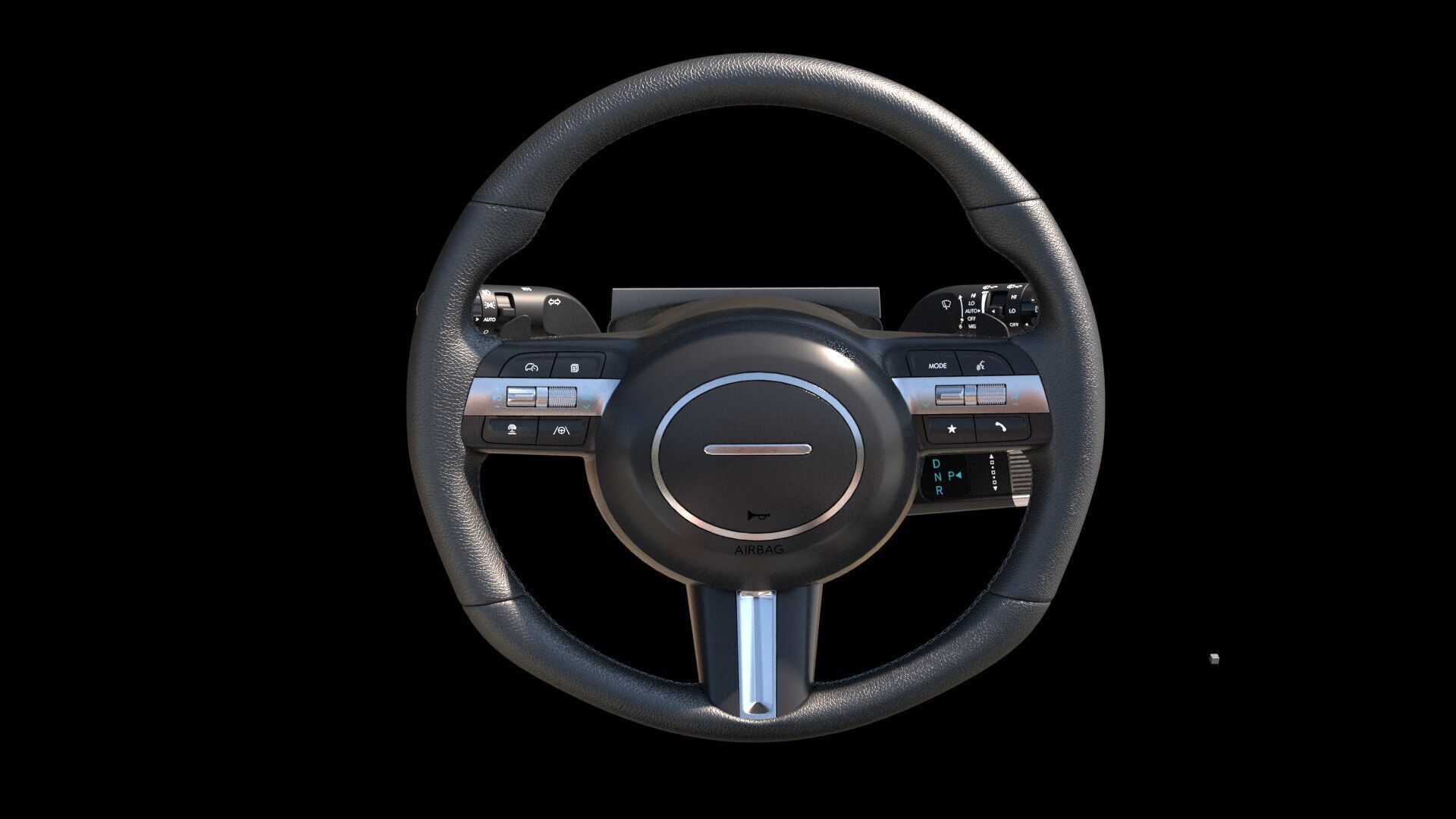 6 Highly detailed CAR Sedan Interior Bundle-unreal-vray-redshift 3D model_12