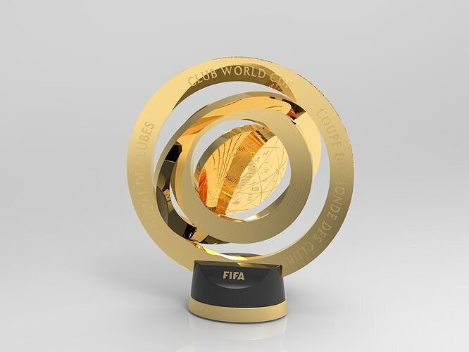 FIFA Club World Cup USA 2025 Trophy  High-Detail 3D Model 3D print model