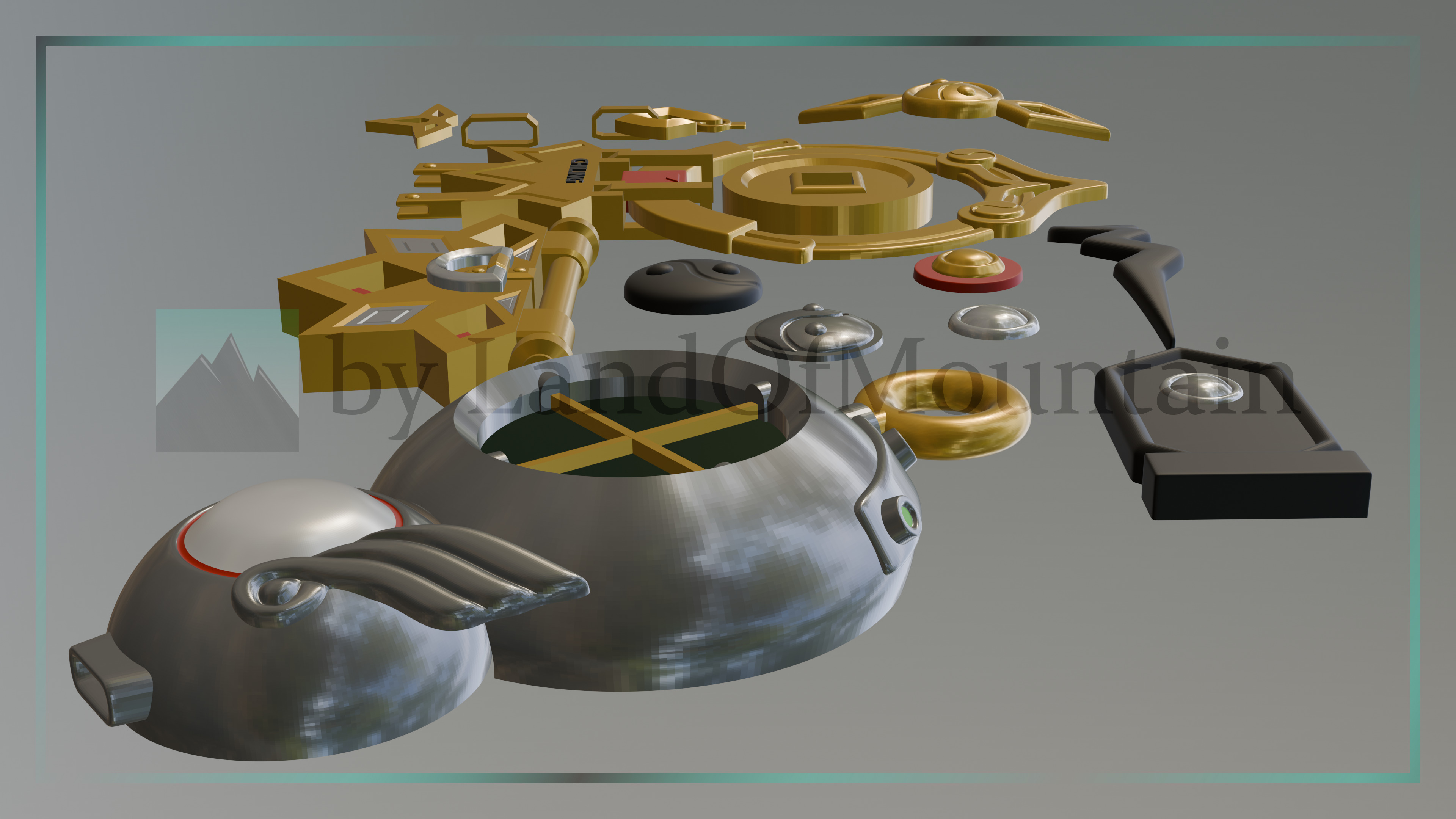 Zenless Zone Zero - Yixuan Accessories 3D model 3D printable