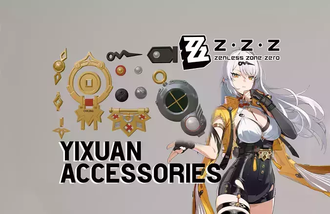 Zenless Zone Zero - Yixuan Accessories