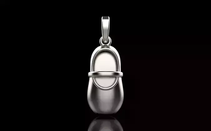 Shoe pendant model 1056