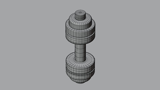 Dumble Water Bottle 3D model 5