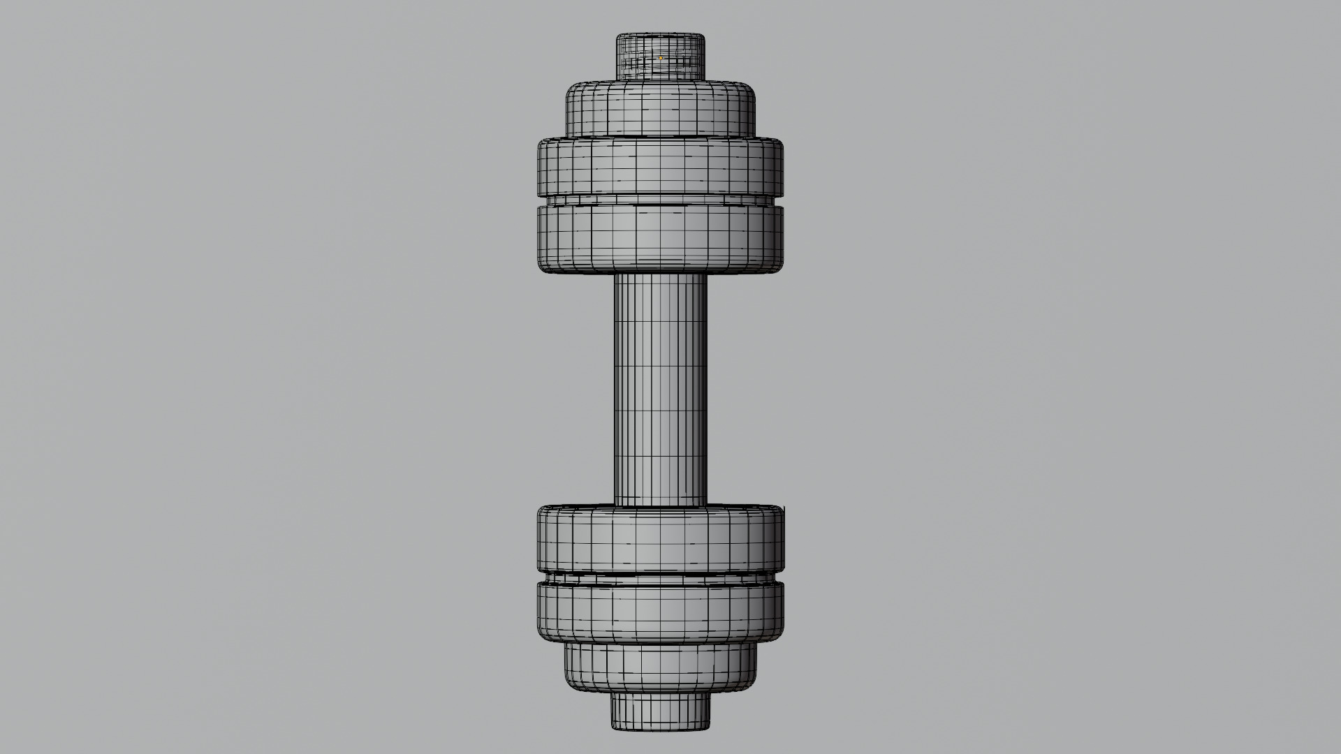 Dumble Water Bottle 3D model_5