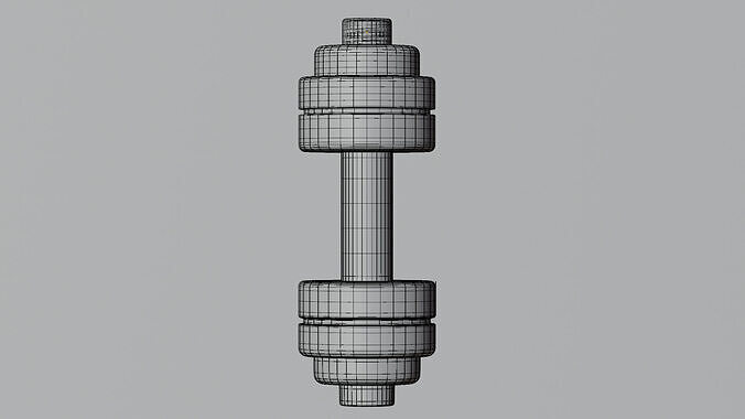 Dumble Water Bottle 3D model 6