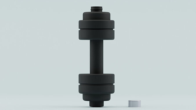 Dumble Water Bottle 3D model 3