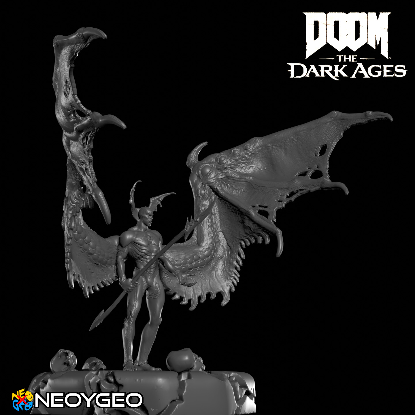 AHZRAK FINAL FORM - DOOM THE DARK AGES 3D model 3D printable | CGTrader