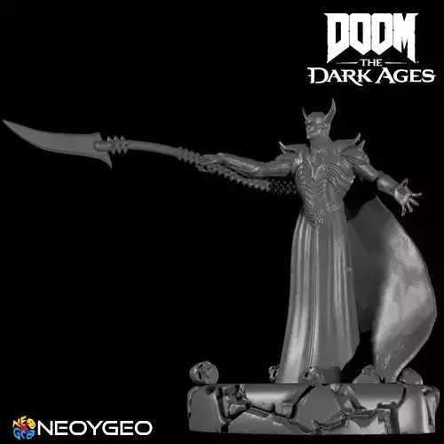 PRINCE AHZRAK - DOOM THE DARK AGES 3D print model