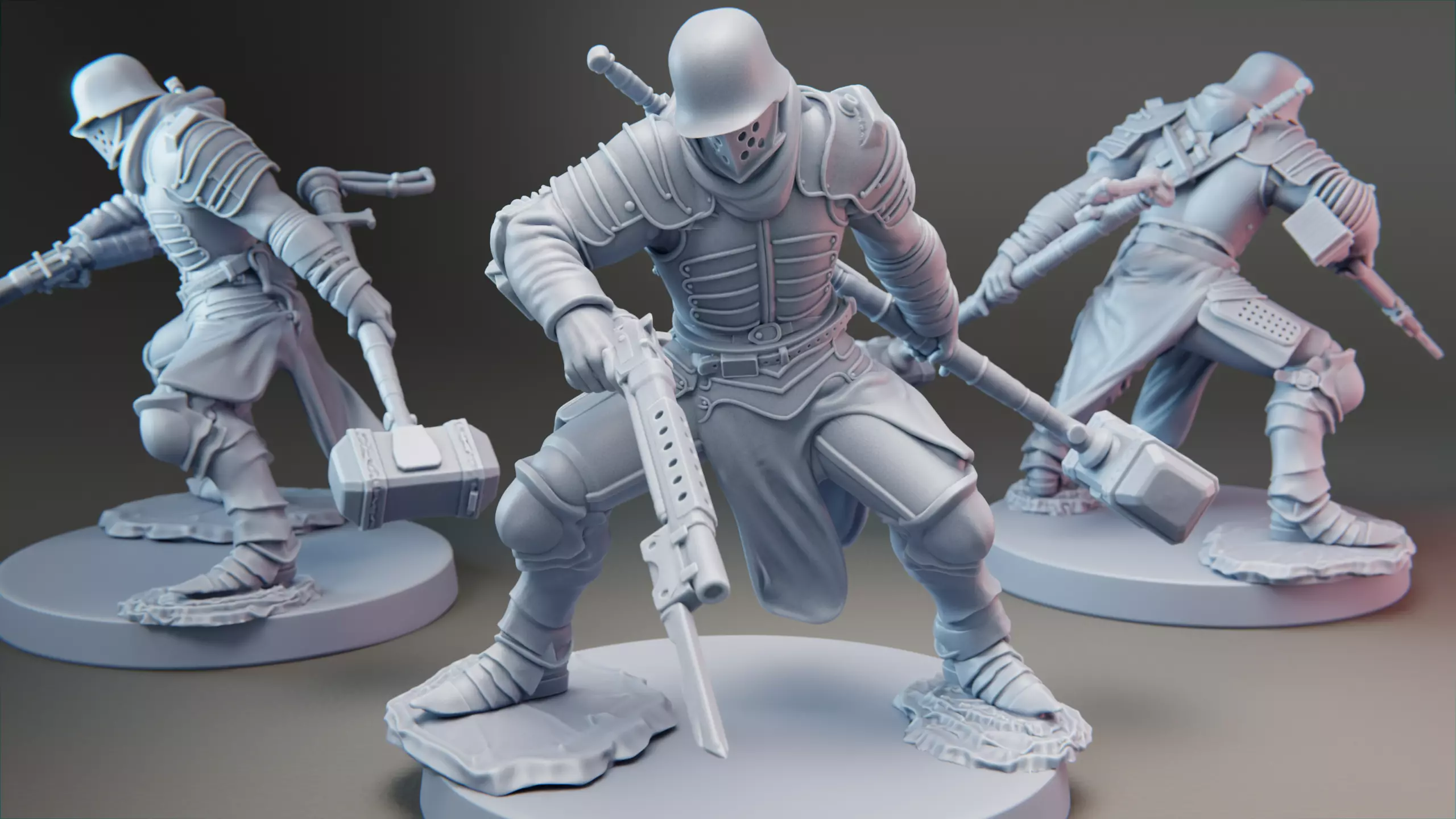 Wrecker Erwald - Zug 7 Warband - Shocktroooper  3D print model_0