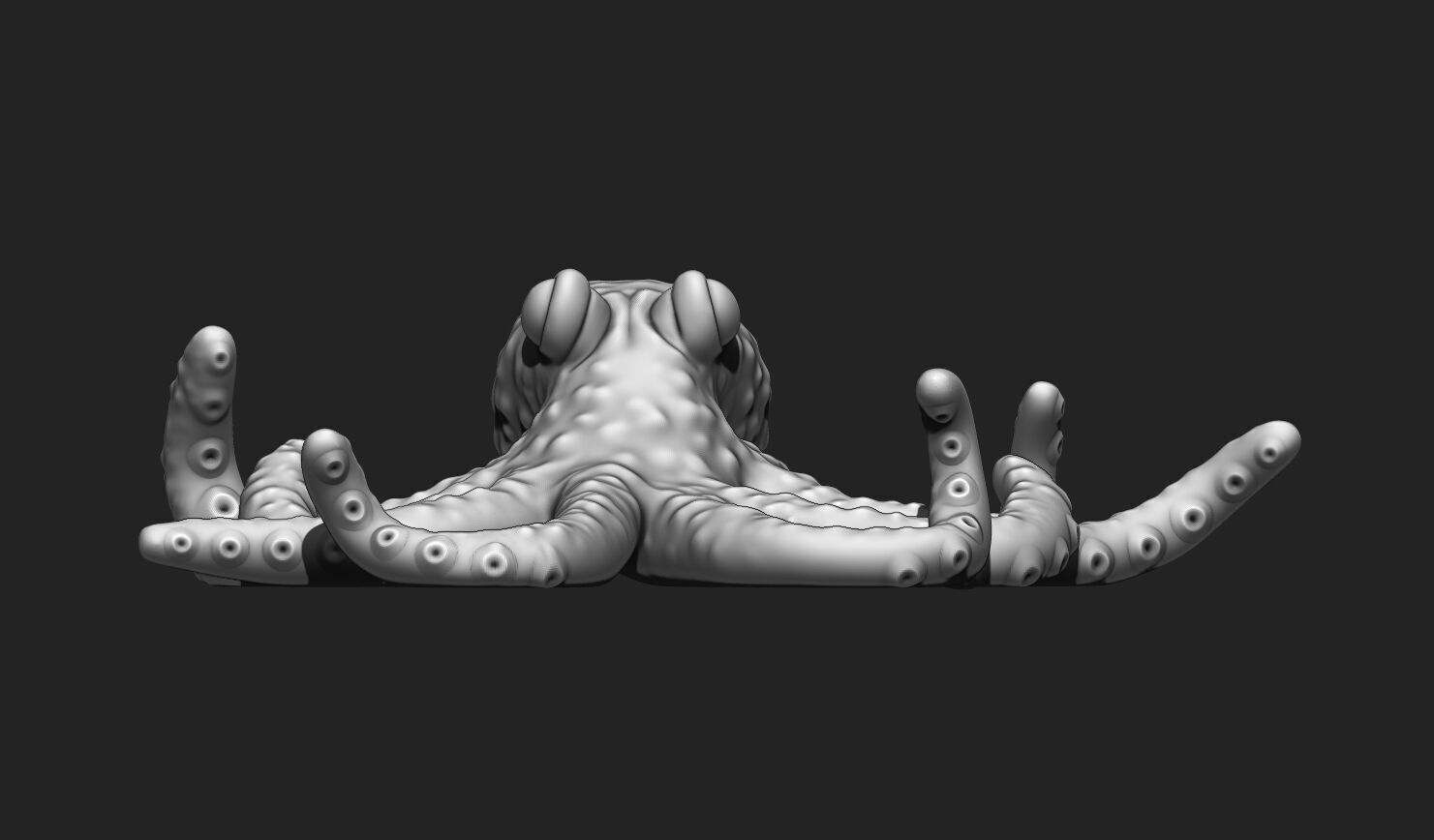 3D Printable Octopus Model STL - 3D Printable Sea Creature 3D print model_15