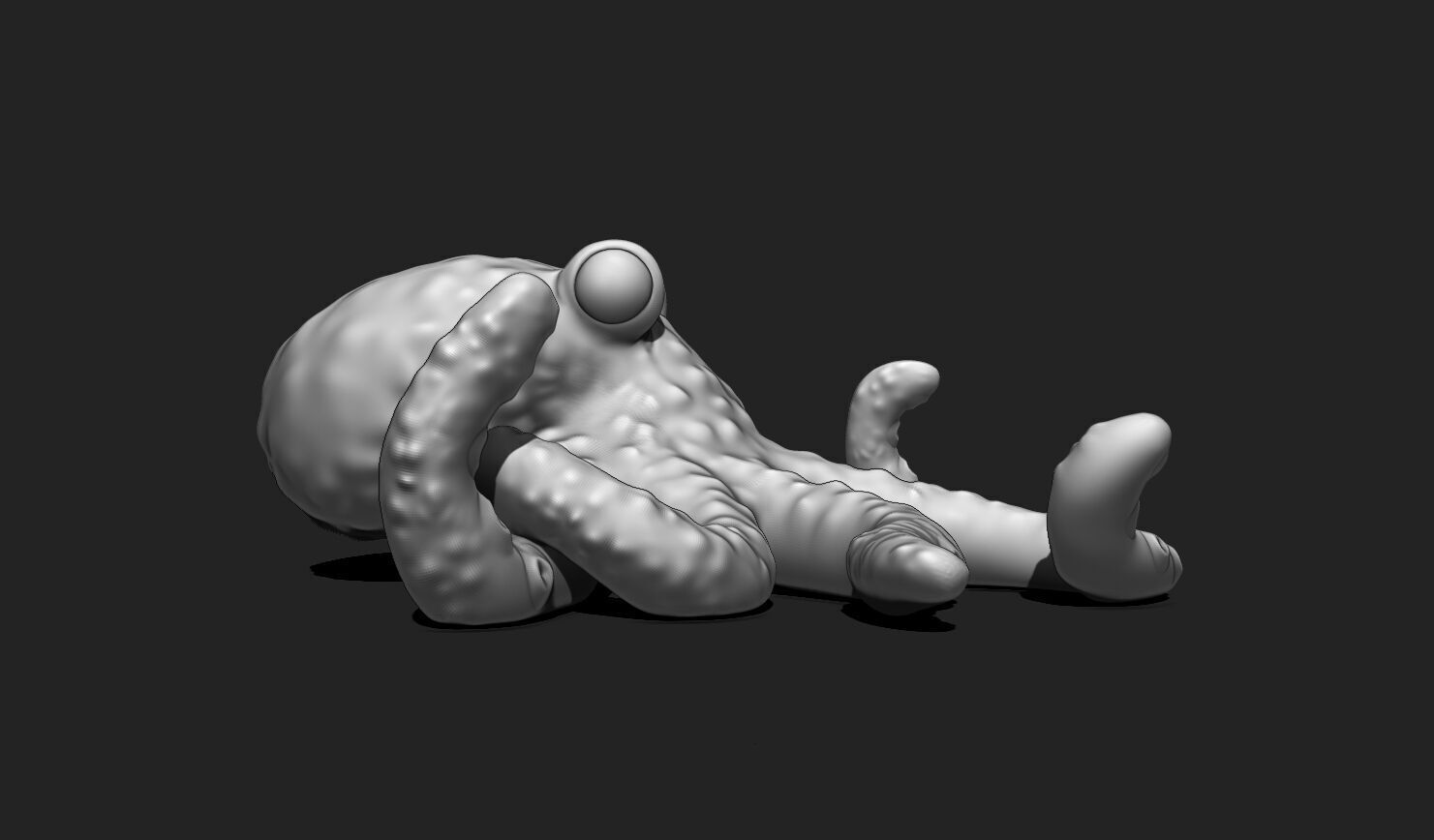 3D Printable Octopus Model STL - 3D Printable Sea Creature 3D print model_8