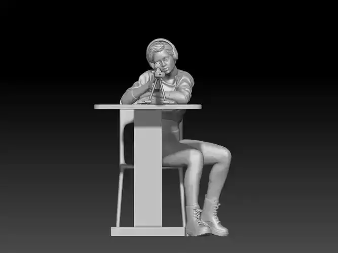 Shooting Range girl 4