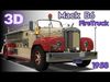 Mack B6 Open-Top Firetruck 1958 3D model_1