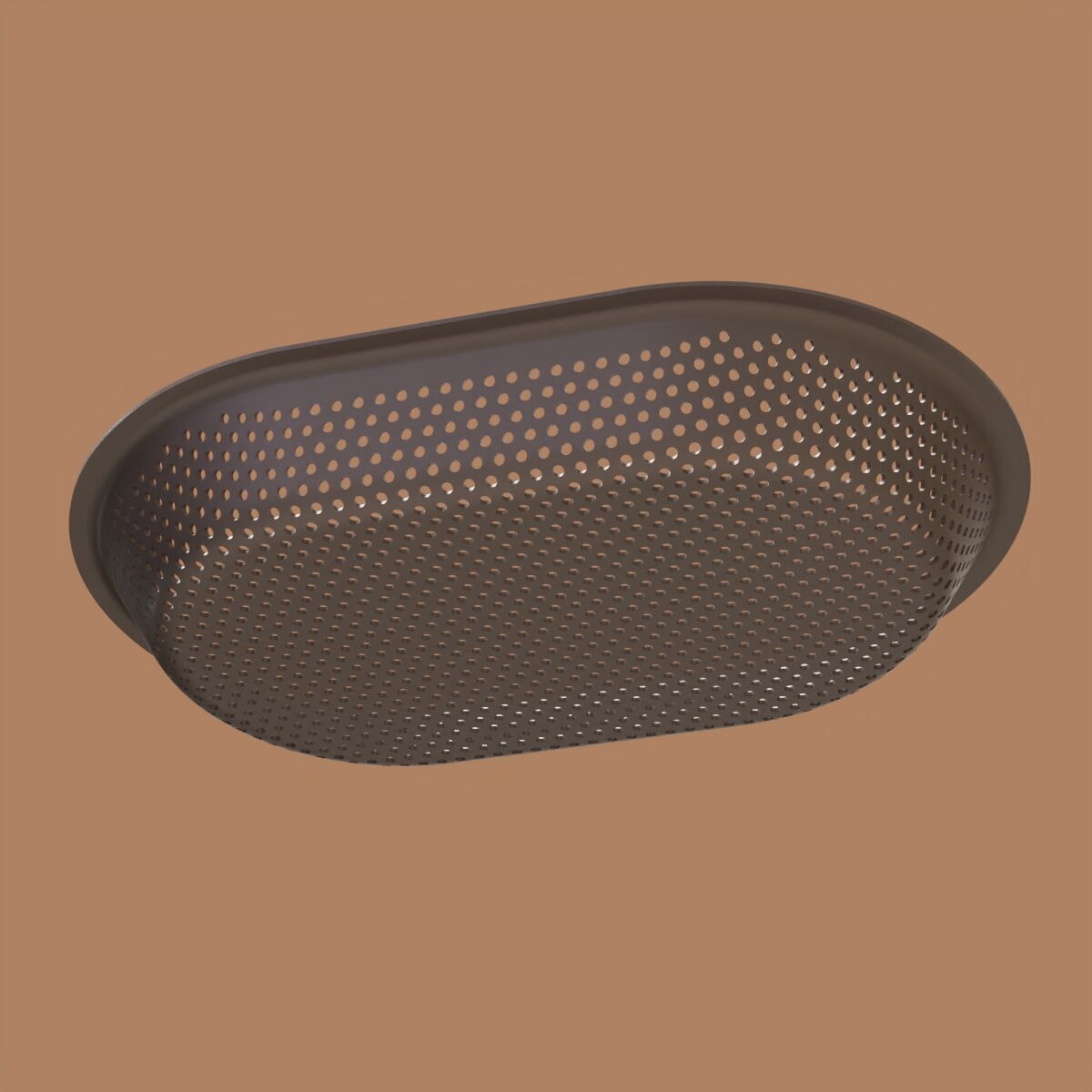 Perforated Plate 3D print model_8