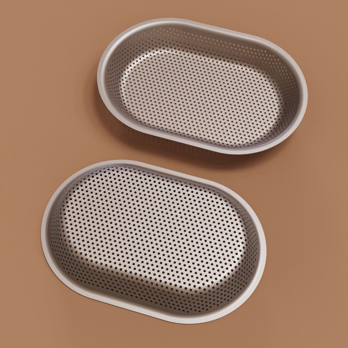 Perforated Plate 3D print model_2