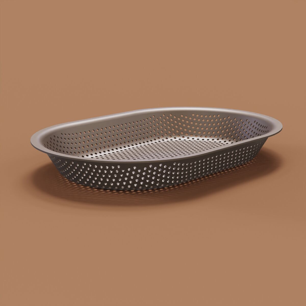 Perforated Plate 3D print model_6