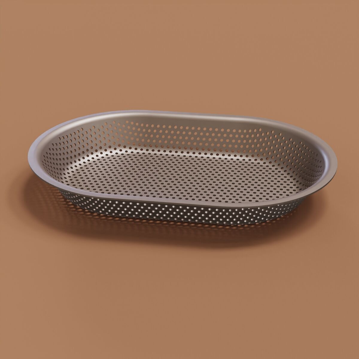 Perforated Plate 3D print model_1