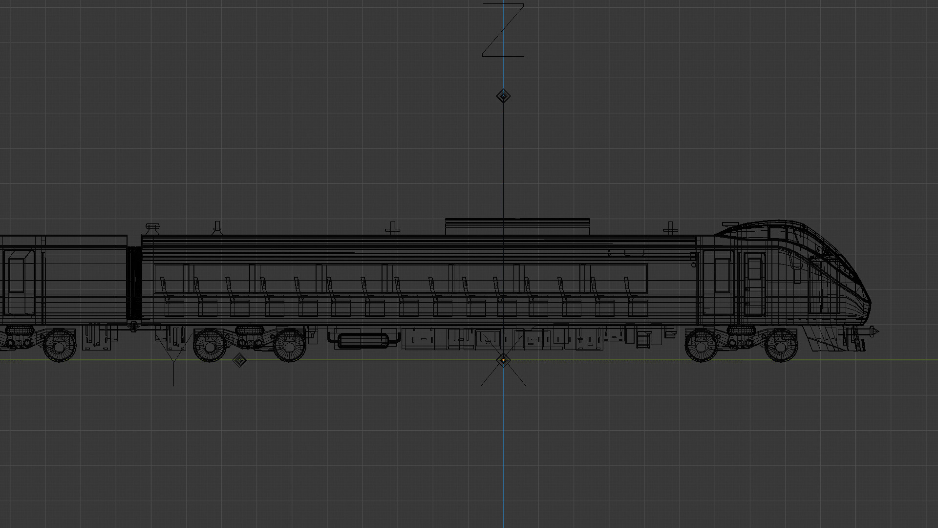 JR E657 Trainset 3D model_6