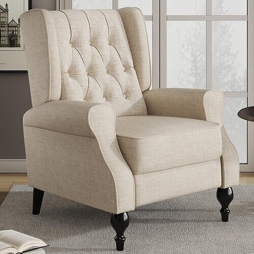 Jocisland Wingback Recliner Chair Low-poly 3D model