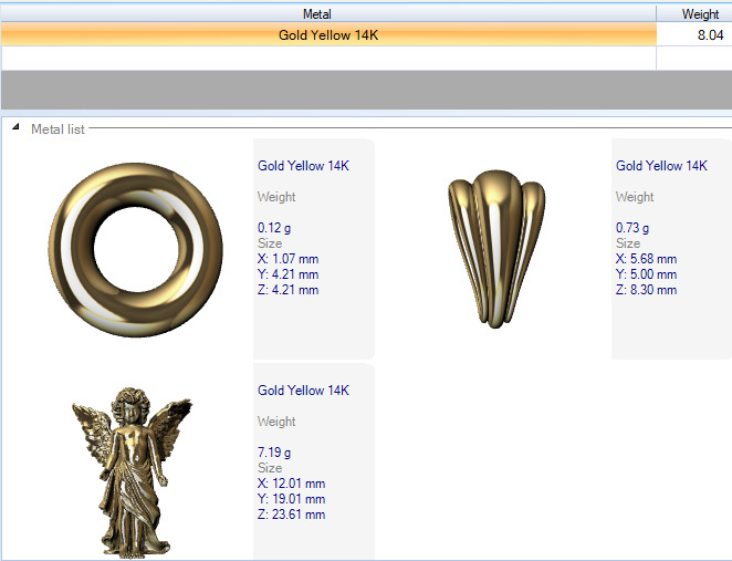 baby angel pendant necklace Charm bracelet Jewelry 3D print model_44