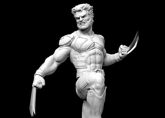 wolverine danger room 3D print model