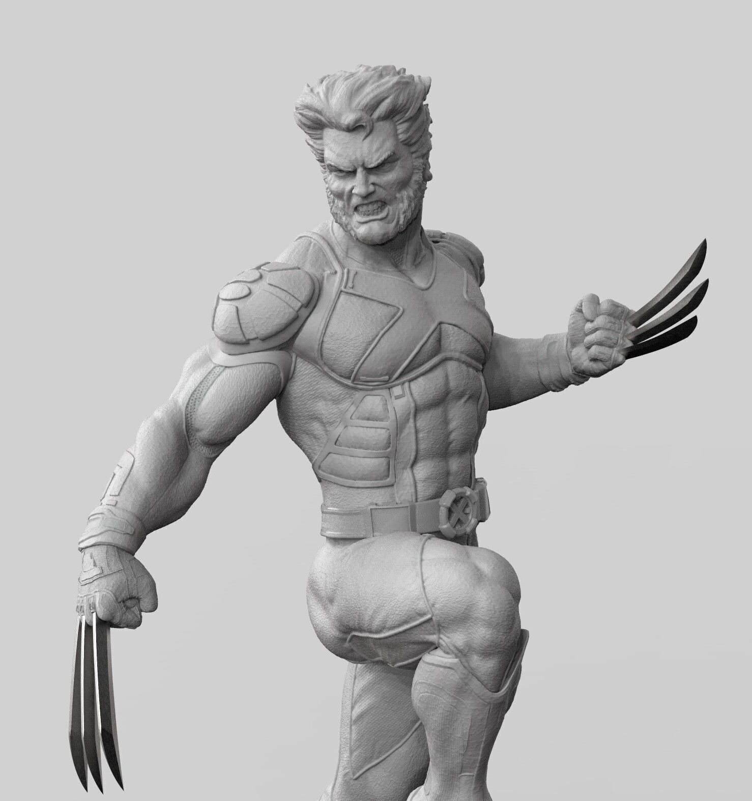 wolverine danger room 3D print model_5