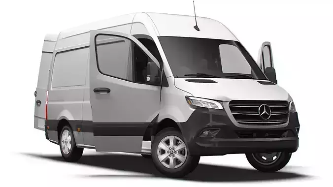 Mercedes Sprinter L2H2 RWD HQ Interior 2025 UKspec