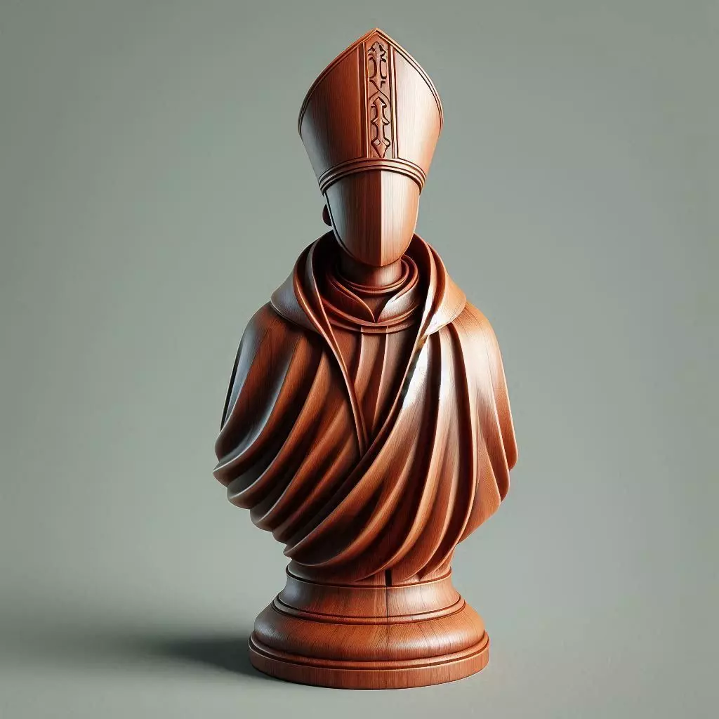 Elegance of the Bishop 3D print model