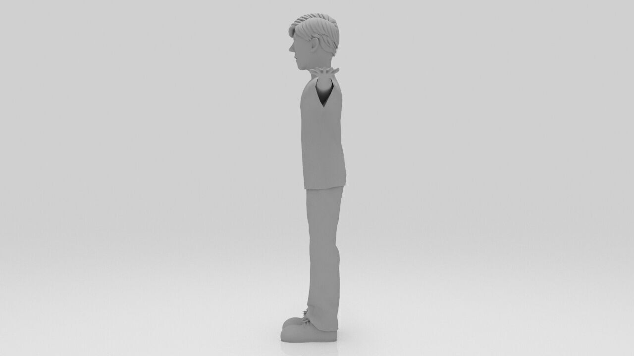 Character Nostra  Rigged  Low-poly 3D model_7