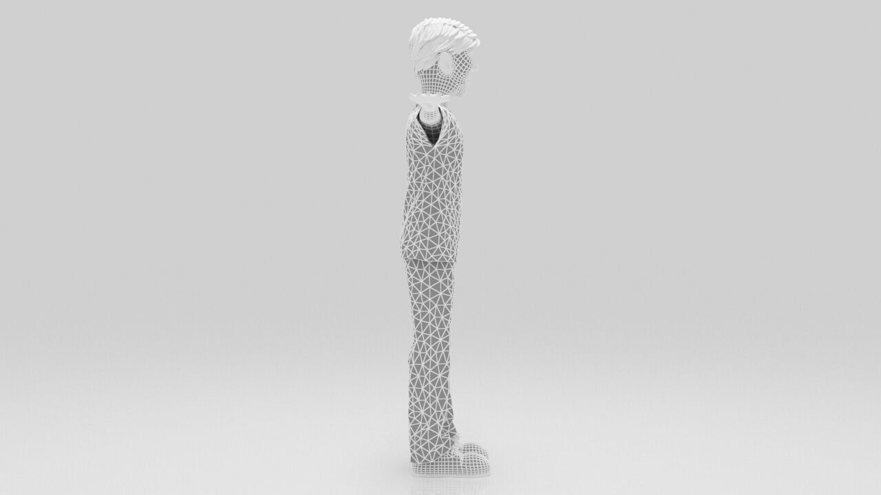 Character Nostra  Rigged  Low-poly 3D model_13