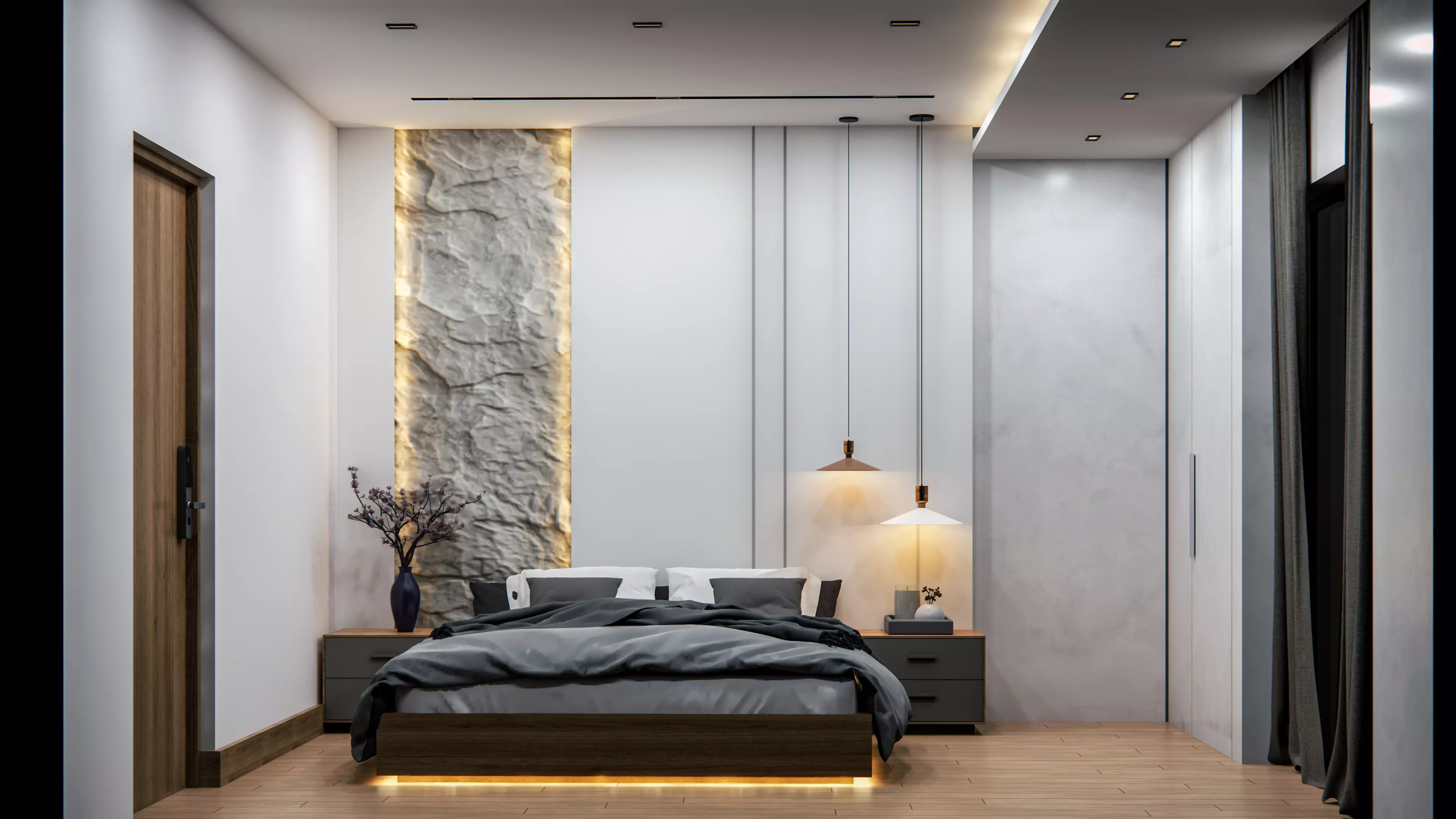 Modern Bedroom Interior Design 3D model