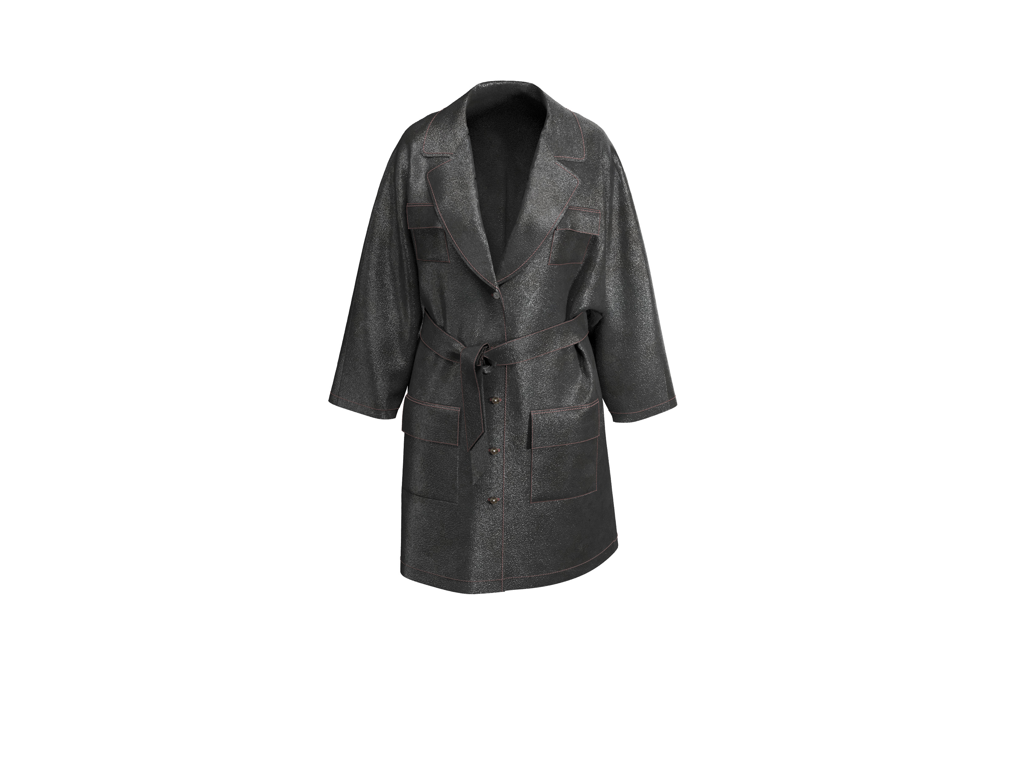 97 coat with pant 3D print model_7