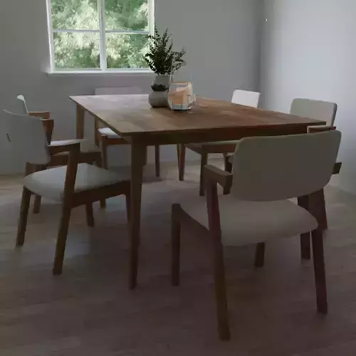 Dining Set 9 B2C Franki