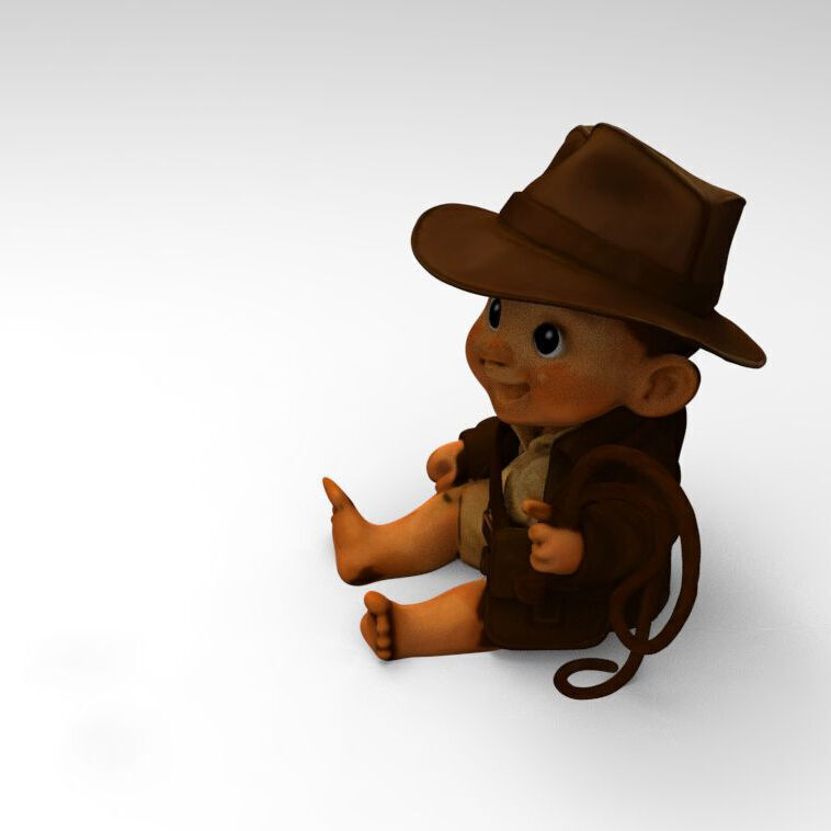 BABY INDY 3D print model_3