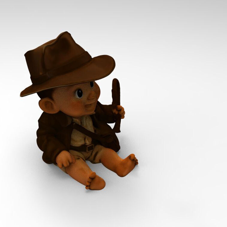 BABY INDY 3D print model_1