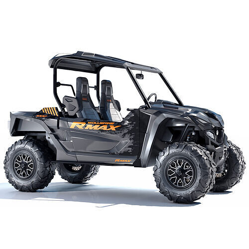 Wolverine RMAX2 1000 LE Black 3D model