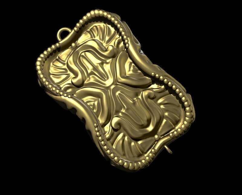 art nouveau BRACELET N CHAIN MODEL 3D print model_2